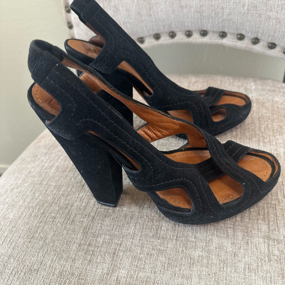 Givenchy Elegant Black Women's Heels Slingback size EU36